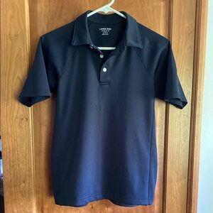 Lands' End Blue Polo Shirt Classic Style